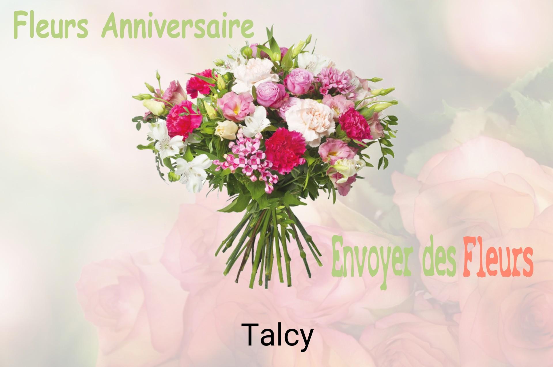 Bouquet de fleurs d’anniversaire livré à Talcy